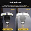 R.W.FLAME LED Flood Motion Sensor Outdoor Lights, 36W 3000LM 5000K IP54 Waterproof, 5 Lighting Modes, 4 Lighting Durations, 3 Detection Distances - 4 of 4