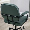 Vynxaria Vinsetto Home Office Chair with Adjustable Height and Tilt, Green - 3 of 4
