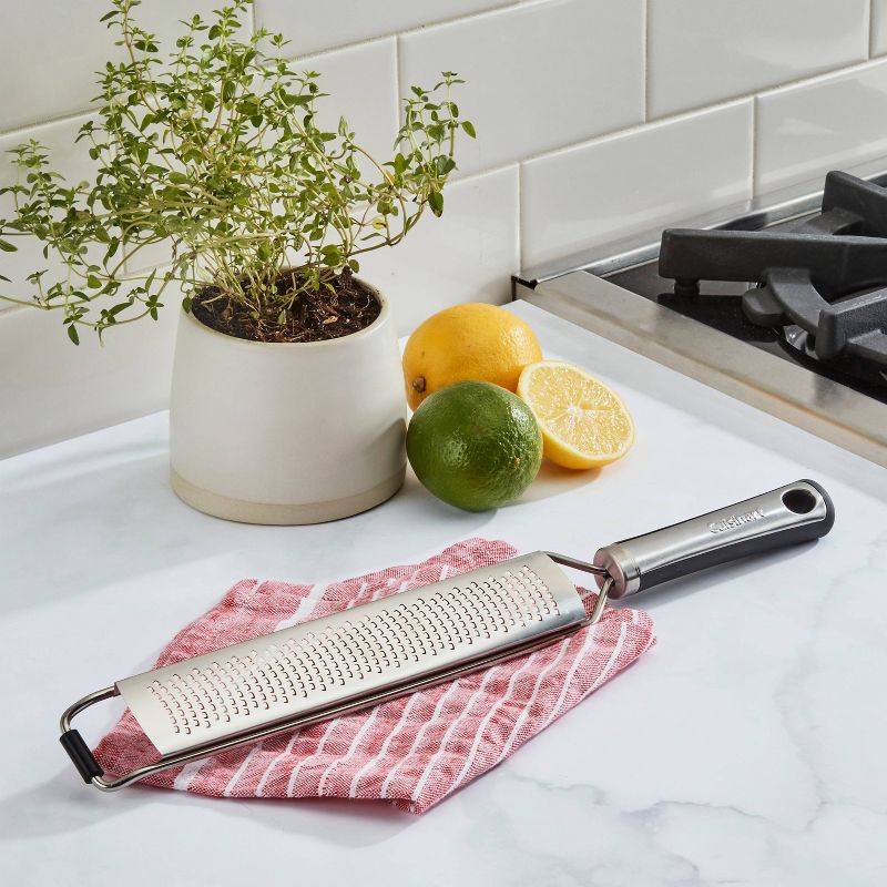 Cuisinart Chefs Classic Pro Stainless Steel Long Zester Grater, 2 of 5