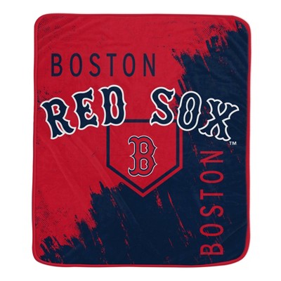 MLB Boston Red Sox Painted Plate Ultra Soft Blanket