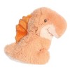 ebba Eco Ebba 5.5" Edan Edaph Rattle Orange Stuffed Animal - 4 of 4