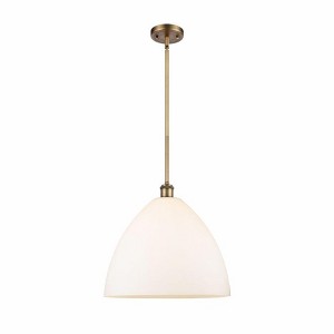 Bristol Glass - 1 Light Pendant In Industrial Style-16.75 Inches Tall and 16 Inches Wide - 1 of 1