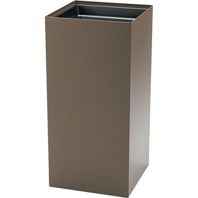 Safco Public Square Recycling System Container-Base Brown 31 Gallon 2982BR