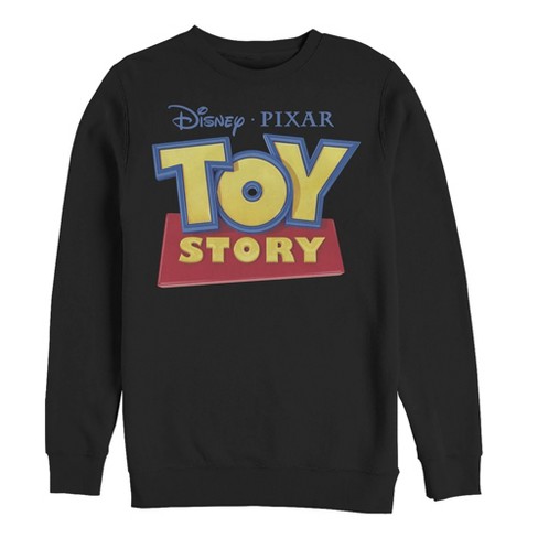 Men s Toy Story Classic Logo Sweatshirt Black Small