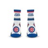 MLB Chicago Cubs Large Quarter Socks: Cushioned Heel & Toe, Midweight Fabric - 3 of 4