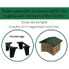 JCS Wildlife Double Colossal Ground Fly Thru Bird Feeder - Our Largest Bird Feeder Yet! - 3 of 4