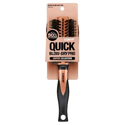 Conair Copper Pro Porcupine Round Hair Brush - Small Barrel - All Hair