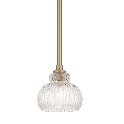 Possini Euro Design Possini Euro Chantal 4 3/4" Wide Warm Gold Mini Pendant