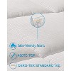 Lycvki King Size Mattress Pads Cover with 700GSM Down Alternative Fill and 18 Inch Deep Pocket - 4 of 4