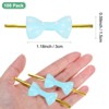 Unique Bargains Polyester Multipurpose Use Durable Flexible Gift Wrap Bows 100 Pcs - 3 of 4