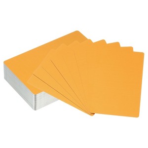 Unique Bargains Metal Blank Laser Engrave Printable DIY Name Cards 100 Pcs - 1 of 4