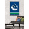 Trends International NHL Vancouver Canucks - Logo 21 Framed Wall Poster Prints - 2 of 4