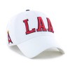 MLB Los Angeles Angels White Cooperstown Clique Hat: Adjustable Cotton Baseball Cap - 2 of 4