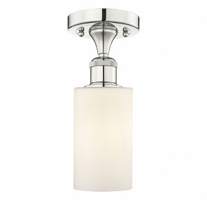 Clymer - 1 Light Semi-Flush Mount In Art Deco Style-9.63 Inches Tall and 3.88 Inches Wide - 1 of 1