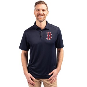 Boston Red Sox Cutter & Buck Forge Eco Stretch Recycled Mens Big & Tall Polo - 1 of 1