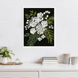 Amanti Art Alabaster Bouquet I by Regina Moore Framed Wall Art Print - 1 of 4