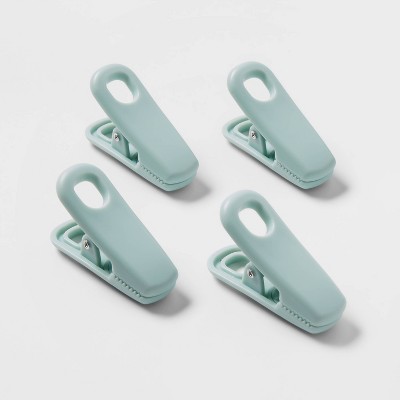 4 Pcs Bag Clips For Food Plastic Chip Clips Bag Clips Food Clips  Multifunction Food Bag Clips Snack Kitchen