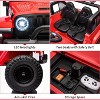 24V 7AH Ride on Truck Car for Kids 2 Seater Toddlers Battery Powered Cars 2WD/4WD Switchable Electric Vehicles with Remote Control - 3 of 4