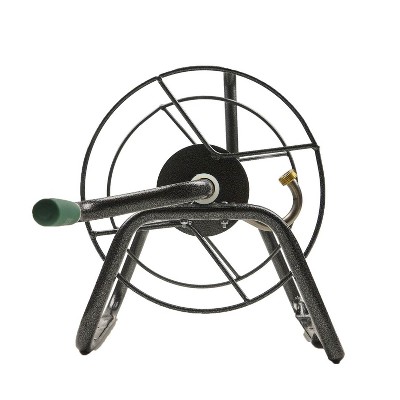 Yard Butler Handy Reel Heavy Duty Ground and Wall Mount Water for Garden Hose