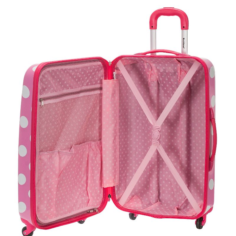 Rockland Reno Polycarbonate Hardside Carry On Spinner Suitcase, 4 of 7