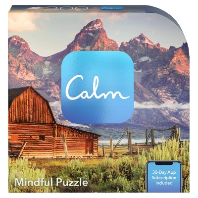 Spin Master Calm App: The Foot of the Mountain Jigsaw Puzzle - 300pc