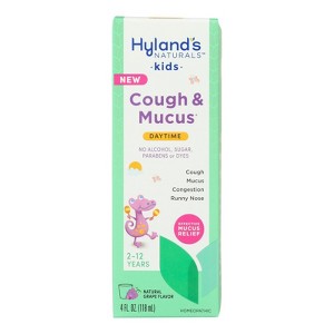 Hyland's Naturals Kids Cough & Mucus Daytime - 4 fl oz - 1 of 2