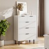 5 Drawer Dresser for Bedroom, Closet Dresser Organizer with Anti-Tipping Device and Metal Legs for Hallway Entryway - 3 of 4