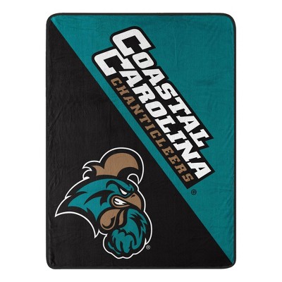 NCAA Coastal Carolina Chanticleers 46"x60" Micro Fleece Throw Blanket