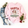Simply Sage Market Women's Graphic Sweatshirt Santa University Stars - 3 of 4