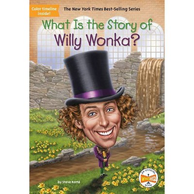 What Is the Story of Willy Wonka? - (What Is the Story Of?) by  Steve Korte & Who Hq (Paperback)