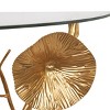 16"x24" Metal Floral Branch Wall Shelf with Glass Top - Olivia & May - 3 of 4