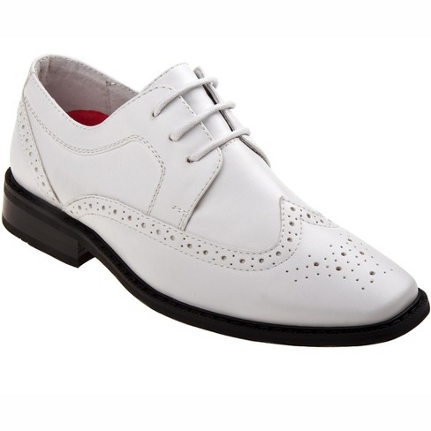 Joseph Allen Boys Lace Toddler Dress Shoes - White, 12 : Target