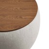 Modway Perla Woven Heathered Fabric Upholstered Storage Ottoman - 4 of 4
