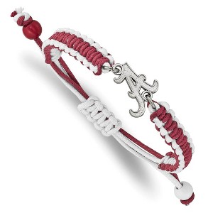 Black Bow Jewelry Stainless Steel Alabama at Birmingham Blazers NCAA charm Bracelet 9 Inch - 1 of 3