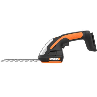 Worx WG801.9 20V Cordless 4" Shear and 8" Shrubber Trimmer (Tool Only)