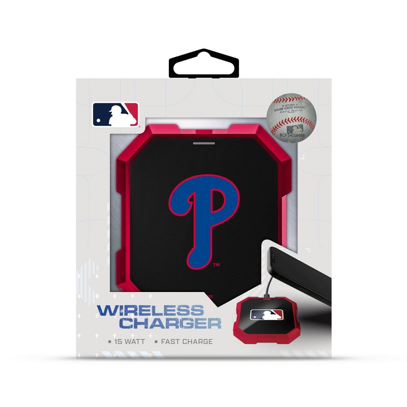 MLB Philadelphia Phillies Wireless Charging Pad, 3 of 4