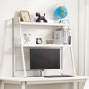 Desktop Bookshelf Hutch, 2-Tier 37" Desk Organizer with Storage Shelves & Anti-Slip Feet for Office & Home - 2 of 4