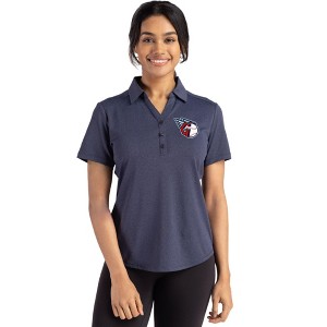 Cleveland Guardians Cutter & Buck Forge Eco Stretch Recycled Womens Short Sleeve Polo - 1 of 1