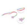 Unique Bargains Women Fashion Star Wig Braiding Clip Colorful 1 Pc - 3 of 4