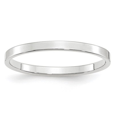 14k white gold