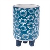 Footed Stone Planter (Set of 3) - 3 of 4