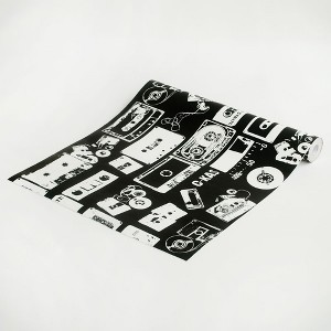Slickblue Musical Instruments Homeland Self-Adhesive Peel and Stick Wallpaper Roll, Removable Vinyl for Home Decor - 1 of 3