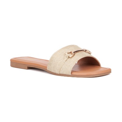 New York & Company Women's Naia Flat Sandal