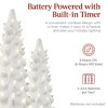 Best Choice Products Set of 3 Pre-Lit Hand-Painted Ceramic Tabletop Christmas Trees - 4 of 4