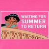 Women's - Disney - Jasmine Waiting for Summer Fitted Graphic T-Shirt - 2 of 3