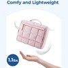 Travel Toiletry Bag, Extra Large Full-open Hanging Toiletry Bag for Women, Puffy Cosmetic Makeup Bag Organizer - 3 of 4
