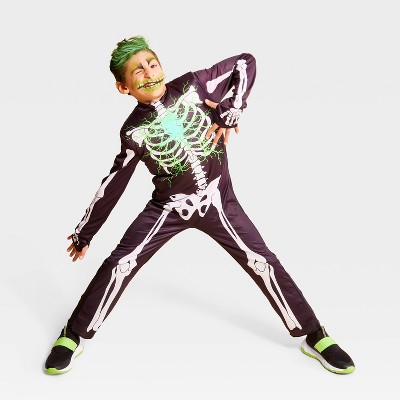 Kids' Costumes Light Up Electric Bones Skeleton - Hyde and EEK! Boutique™