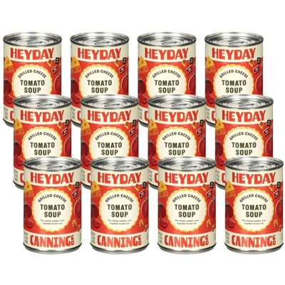 Heyday Canning Co. Grilled Cheese Tomato Soup - Case of 12/15 oz