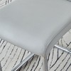 PAGED Modern Dining Chairs with Faux Leather Padded Seat Dining Room Chairs with Metal Legs for Living Room, Kitchen - 3 of 4