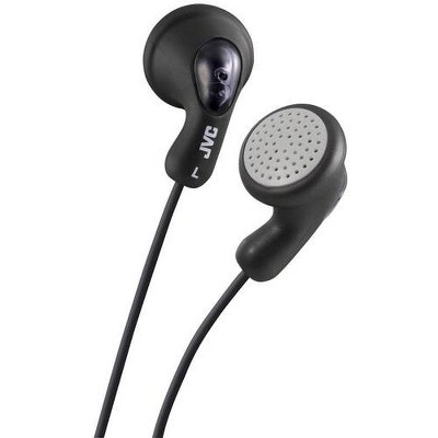 JVC America - JVC HA-F140-BN GUMY EARPHONES OLIVE BLACK